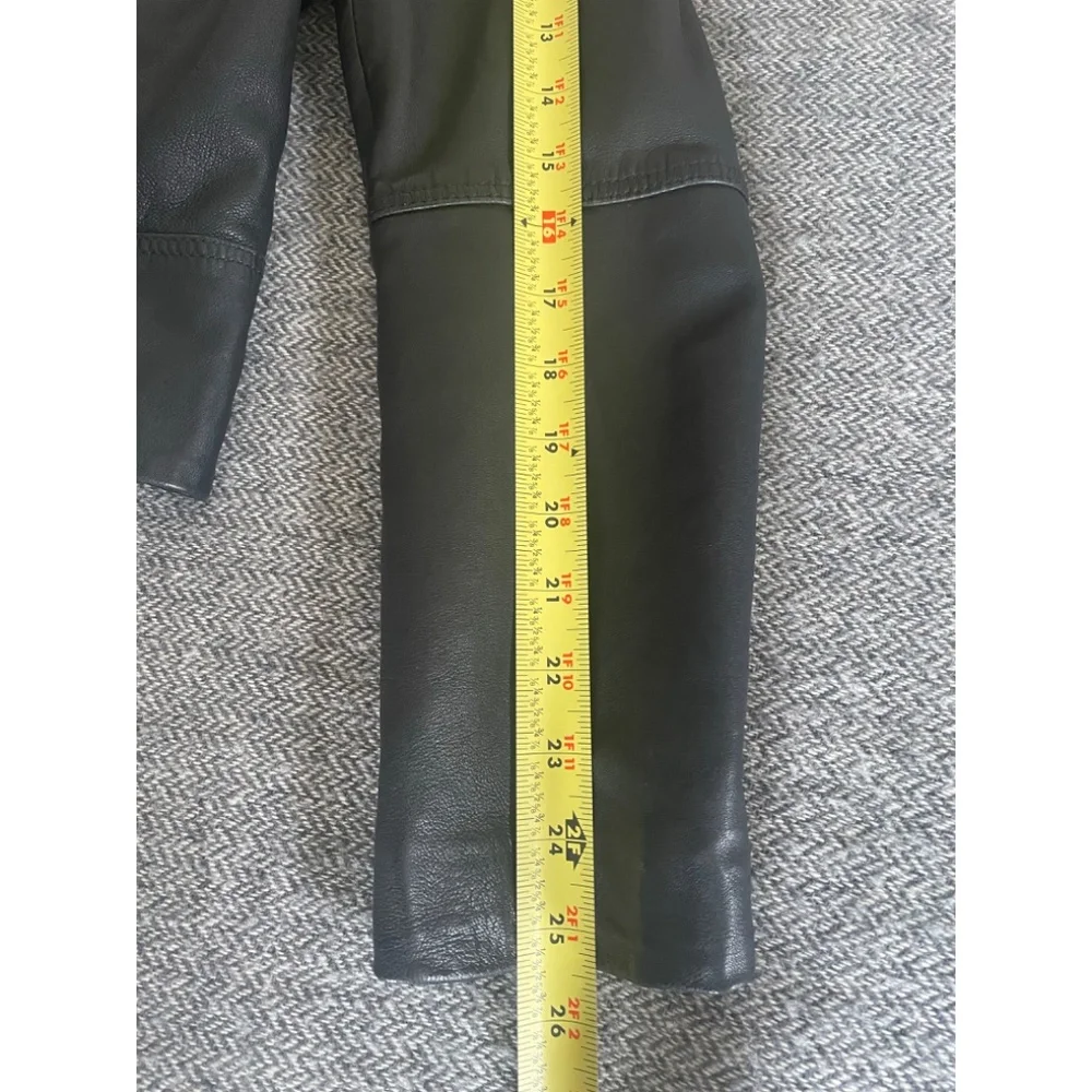 Soft, beautiful lambskin leather Belvedere Jacket from All Saints US size 10 - Picture 13 of 16